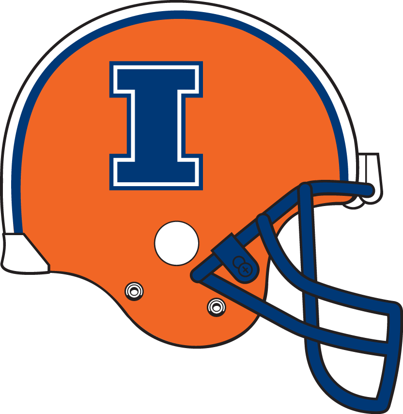 Illinois Fighting Illini 2013 Helmet iron on paper